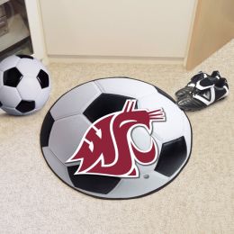 Washington State University Ball Shaped Area Rugs (Ball Shaped Area Rugs: Soccer Ball)