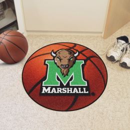 Marshall University Ball Shaped Area Rugs (Ball Shaped Area Rugs: Basketball)