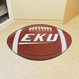 Eastern Kentucky University Area Rugs - Nylon Ball Shaped (Ball Shaped Area Rugs: Football)