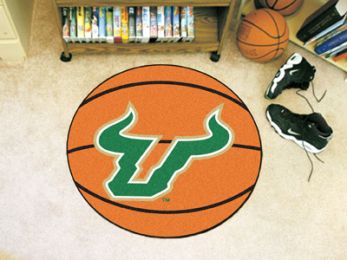 University of South Florida Ball Shaped Area Rugs (Ball Shaped Area Rugs: Basketball)