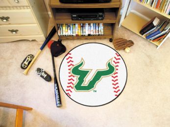 University of South Florida Ball Shaped Area Rugs (Ball Shaped Area Rugs: Baseball)