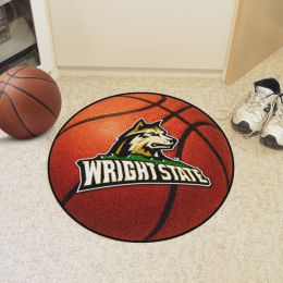 Wright State University Ball Shaped Area Rugs (Ball Shaped Area Rugs: Basketball)