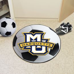 Marquette University Ball Shaped Area Rugs (Ball Shaped Area Rugs: Soccer Ball)