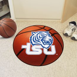 Tennessee State University Ball Shaped Area rugs (Ball Shaped Area Rugs: Basketball)