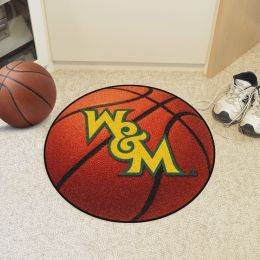 College of William & Mary Ball-Shaped Area Rugs (Ball Shaped Area Rugs: Basketball)