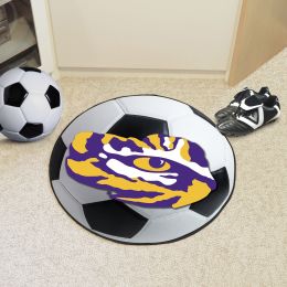 Louisiana State University Ball-Shaped Area Rugs (Ball Shaped Area Rugs: Soccer Ball)