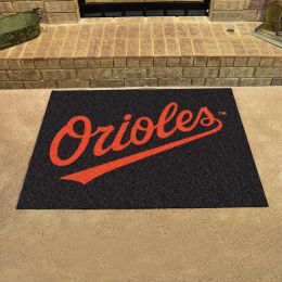 Baltimore Orioles All Star Area Mat â€“ 34 x 44.5 (Field & Logo: Logo or Mascot)