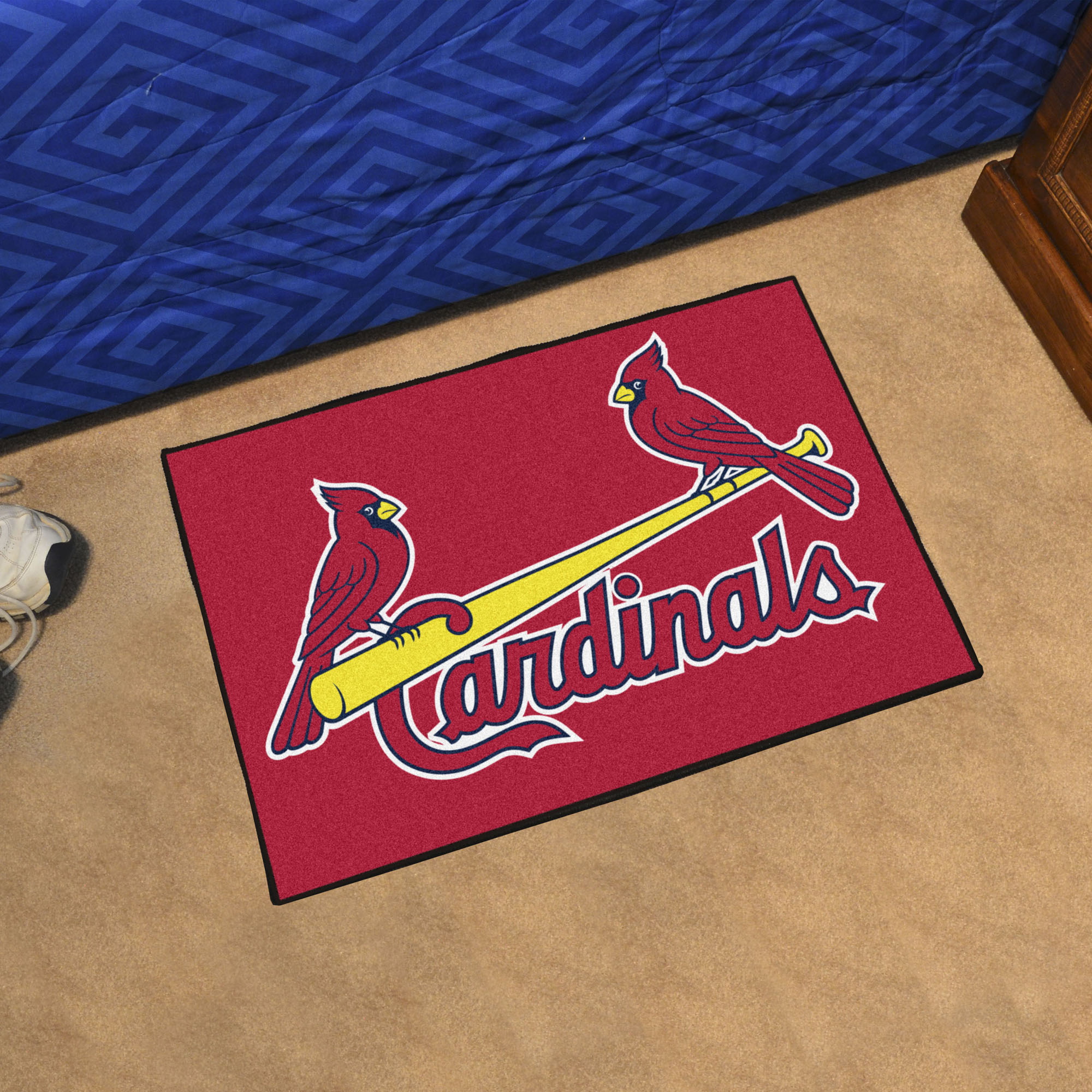 St. Louis Cardinals Starter Doormat â€“ 19 x 30 (Field & Logo: Logo or Mascot)