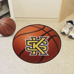 Kennesaw State University Ball Shaped Area Rugs (Ball Shaped Area Rugs: Basketball)