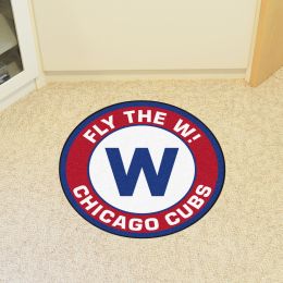 Chicago Cubs Roundel Area Rug â€“ Nylon (Field & Logo: Logo or Mascot)