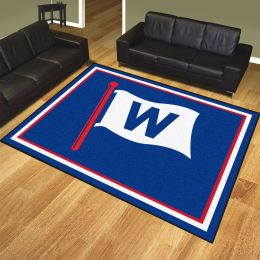 Chicago Cubs Area Rug â€“ 8 x 10 Nylon (Field & Logo: Field & Logo)
