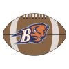 Bucknell University Bisons Ball Shaped Area Rugs