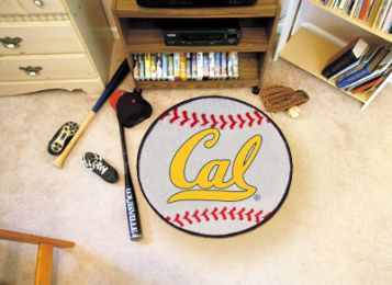 California UC Berkeley Ball-Shaped Area Rugs (Ball Shaped Area Rugs: Baseball)