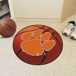 Clemson University Ball Shaped Area Rugs (Ball Shaped Area Rugs: Basketball)
