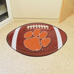 Clemson University Ball Shaped Area Rugs (Ball Shaped Area Rugs: Football)