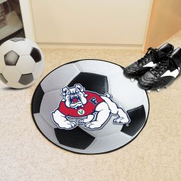Fresno State Ball Shaped Area Rugs (Ball Shaped Area Rugs: Soccer Ball)