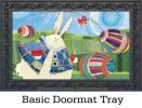 Indoor & Outdoor Funny Bunny MatMates Doormat - 18 x 30