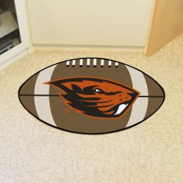 Oregon State University Ball Shaped Area rugs (Ball Shaped Area Rugs: Football)