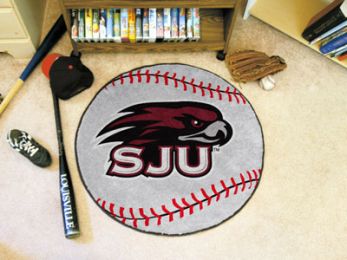 St. Joseph's University Ball-Shaped Area Rugs (Ball Shaped Area Rugs: Baseball)