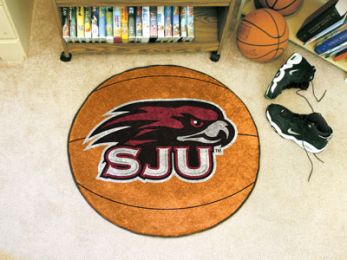 St. Joseph's University Ball-Shaped Area Rugs (Ball Shaped Area Rugs: Basketball)