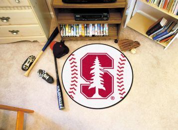 Stanford University Ball Shaped Area Rugs (Ball Shaped Area Rugs: Baseball)