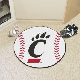 University of Cincinnati Ball Shaped Area Rugs (Ball Shaped Area Rugs: Baseball)