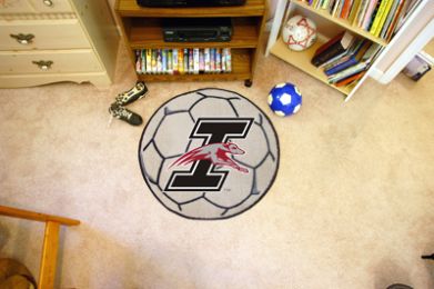 University of Indianapolis Ball Shaped Area Rugs (Ball Shaped Area Rugs: Soccer Ball)