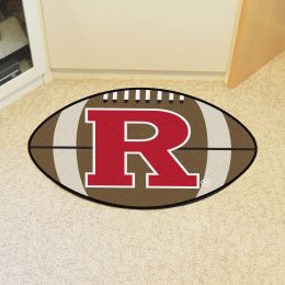 Rutgers University Ball Shaped Area rugs (Ball Shaped Area Rugs: Football)