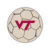 Virginia Tech Ball Shaped Area Rugs