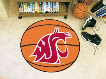 Washington State University Ball Shaped Area Rugs (Ball Shaped Area Rugs: Basketball)