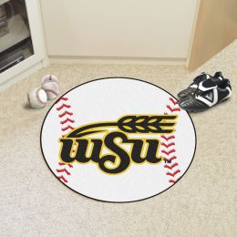 Wichita State University Ball Shaped Area Rugs (Ball Shaped Area Rugs: Baseball)