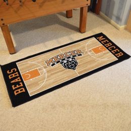 Mercer Bears Rink Runner Mat - 29x72