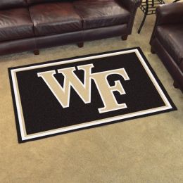 Wake Forest University Area Rug - 4 x 6 Nylon