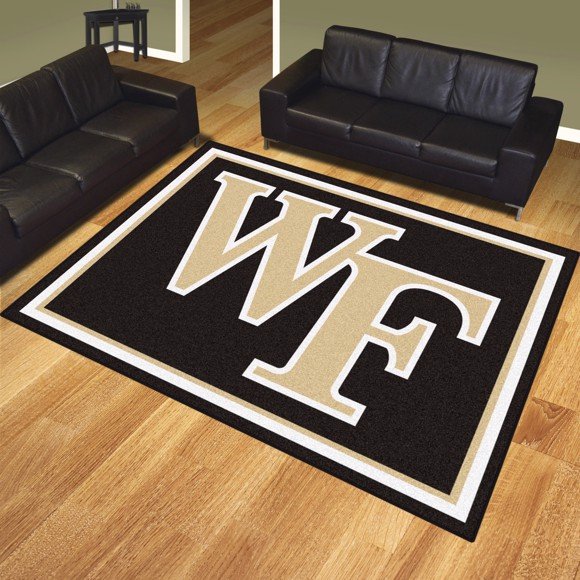 Wake Forest   University Demon Deacons Area Rug â€“ 8 x 10