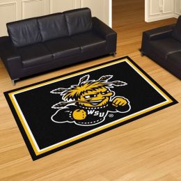 Wichita State University Shockers Area Rug â€“ 5 x 8