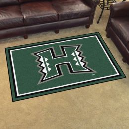 Hawaii University Area Rug - 4 x 6 Nylon