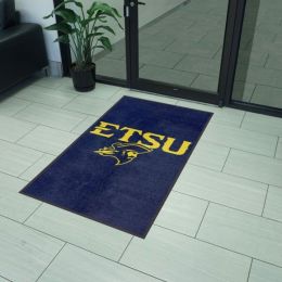 East Tennessee Buccaneers Area Rug - 3' x 5' Logo Nylon