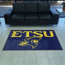 East Tennessee Buccaneers Area Rug - 4' x 6' Logo Nylon