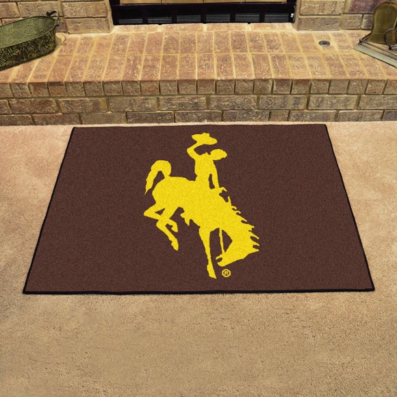 Wyoming Cowboys All Star Nylon Eco Friendly  Doormat