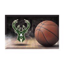 Milwaukee Bucks Scrapper Doormat - 19 x 30 rubber