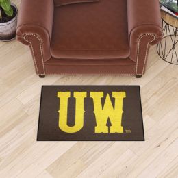 University of Wyoming Starter Nylon Eco Friendly Doormat