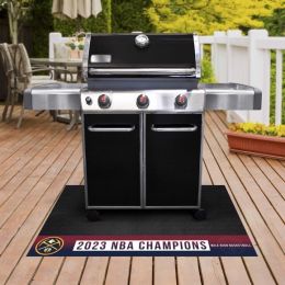 Denver Nuggets 2023 NBA Champs Grill Mat-Vinyl 26 x 42