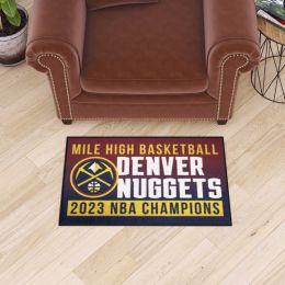 Denver Nuggets 2023 NBA Finals Starter Doormat - 18 x 30