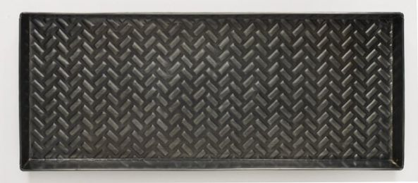 Chevron Boot or Plant Tray - Zinc