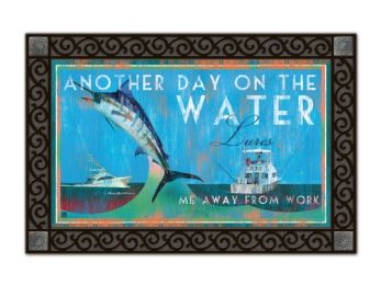 Indoor & Outdoor MatMates Insert Doormat - Day on the Water