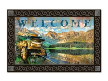 Indoor & Outdoor MatMates Insert Doormat - Old Wagon