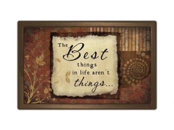 Indoor & Outdoor MatMates Sayings Doormat - Best Things