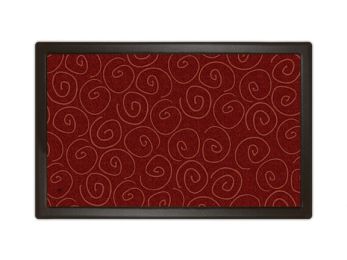 Indoor & Outdoor MatMates Pattern Doormat - Garnet
