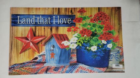 Land That I Love Indoor & Outdoor Doormat - 18 x 30
