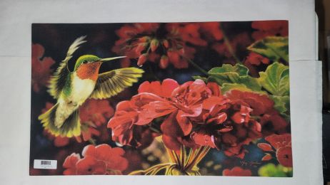 Ruby Red Hummer Indoor & Outdoor Doormat - 18 x 30